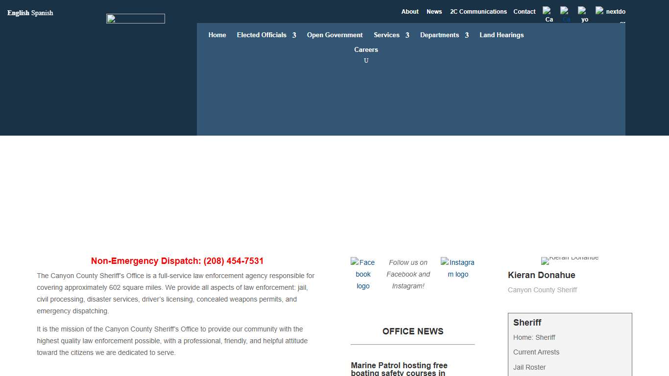 Sheriff | Canyon County